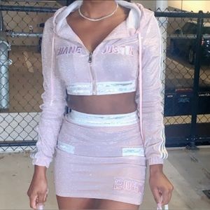 Shane Justin Skirt Set